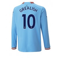 Manchester City Jack Grealish #10 Fußballbekleidung Heimtrikot 2022-23 Langarm